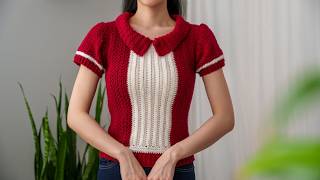 How to Crochet a Polo Tee | Pattern & Tutorial DIY