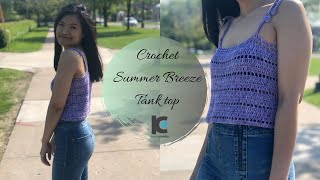 Crochet Summer breeze tank top