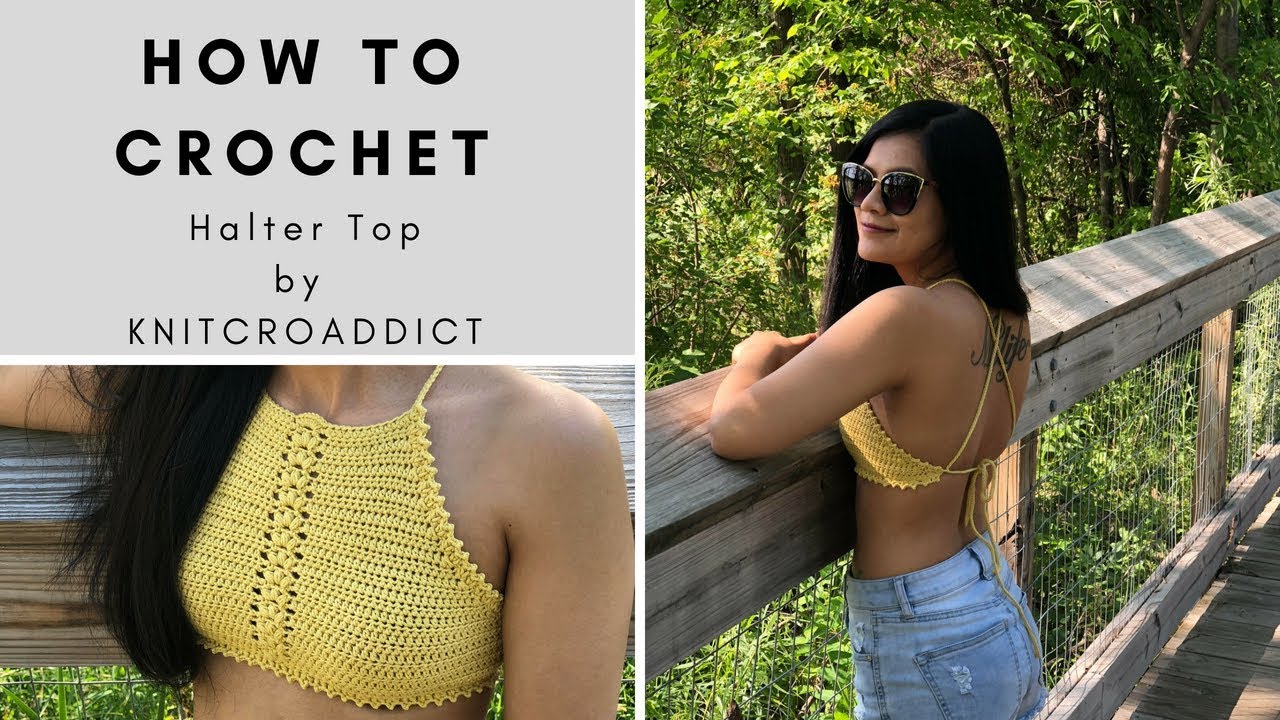 How to crochet Halter Top