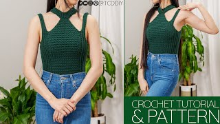 How to Crochet a Modern Top | Pattern & Tutorial DIY