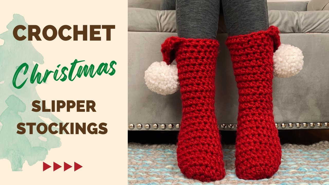 Quick and Easy crochet for Christmas - Make your own crochet stockings
