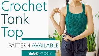 How to Crochet a Tank Top | Pattern & Tutorial DIY