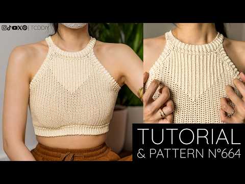 Boutique Crop Top | Pattern & Tutorial #664