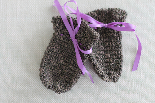 Bottle Cover, Mittens & Booties #5249