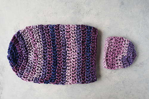 Adorable Baby Cocoon and Hat