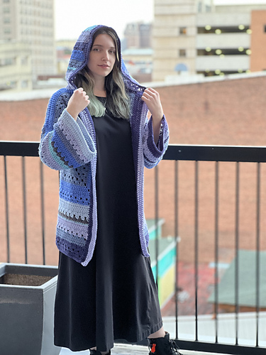 6-Day Hexagon Cardigan