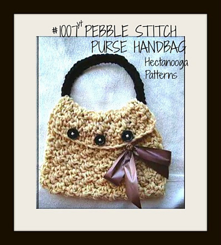 1007YT- PEBBLE STITCH PURSE