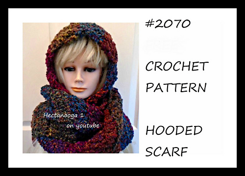 2070yt - hooded scarf