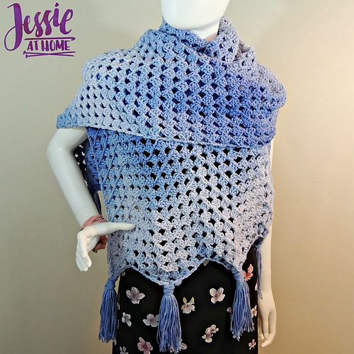 Granny Ripple Wrap