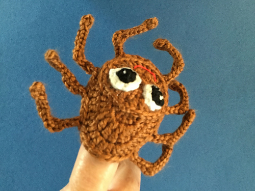 Spider Finger Puppet
