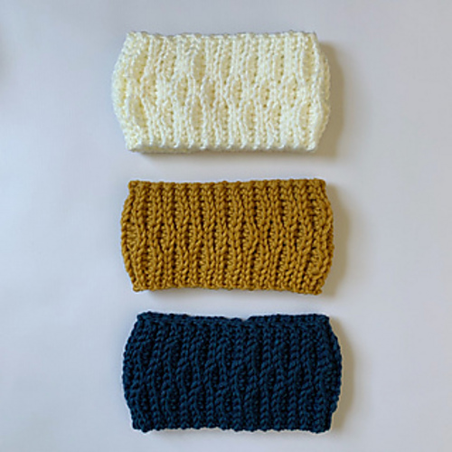 Rippling Waves Ear Warmer