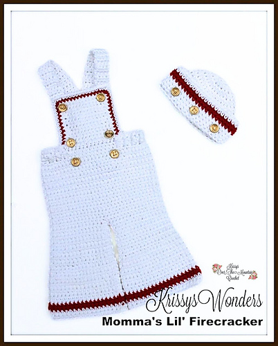 Momma's Lil' Firecracker Bibs