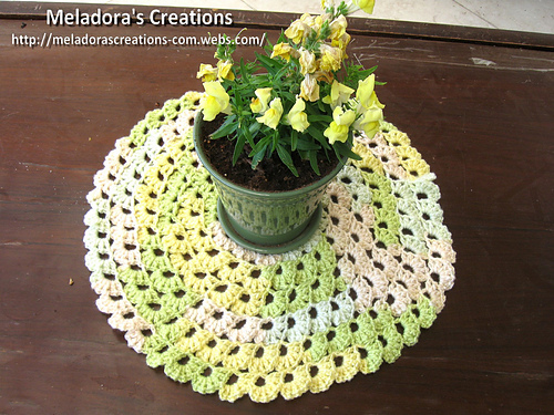 Flower Spiral Motif