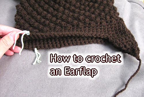 How to Crochet Ear Flaps onto a Hat