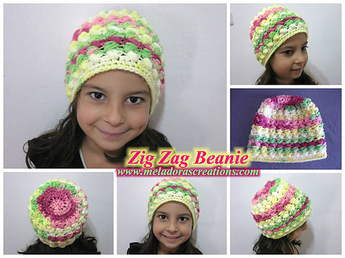 Zig Zag Beanie