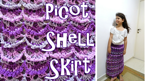 Picot Shell Stitch Skirt