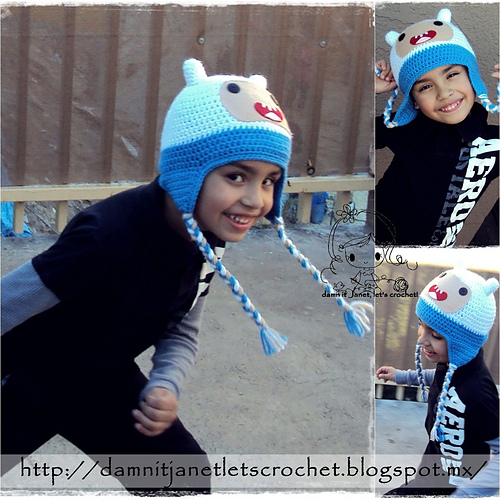 Finn the Human Earflap Beanie