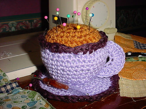 Cuppa Tea Pincushion