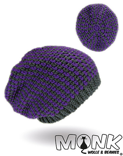 Moss stitch Beanie No. 4