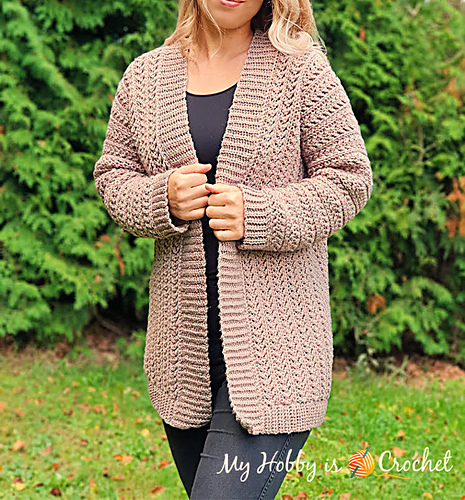 Chic Aran Cardigan