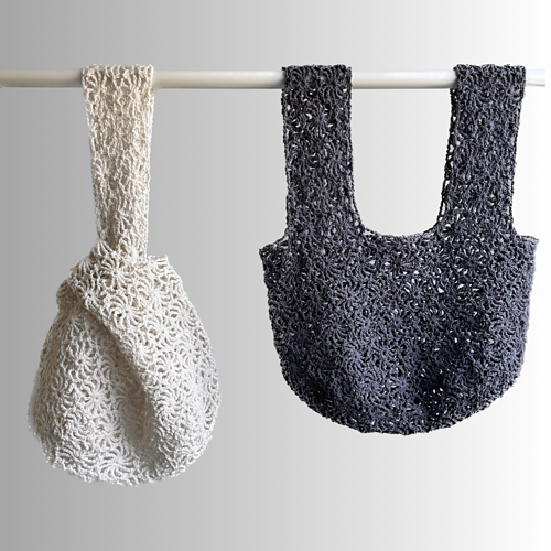 Wagon Wheel Knot Bag