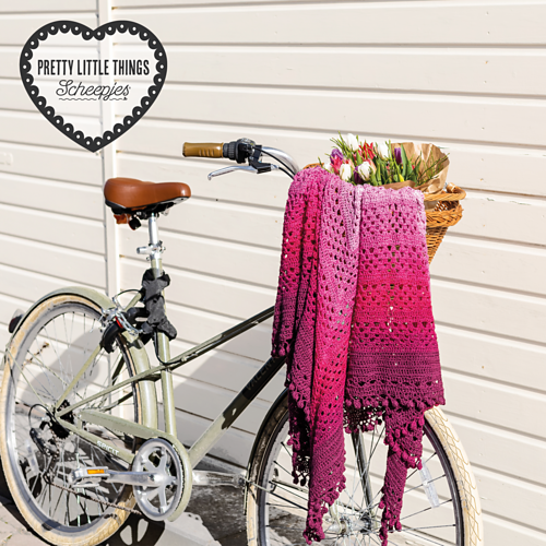 Crochet Bobble Shawl