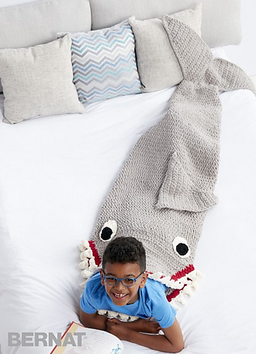 Fintastic Shark Snuggle Sack