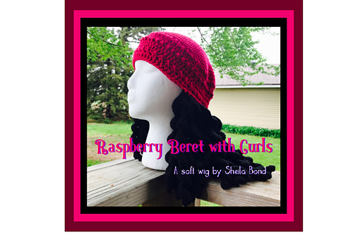 Raspberry Beret Wig