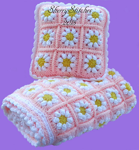 Princess Daisy's Flower Blanket