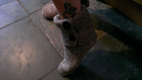 Emelie's Cuff Indoor Socks
