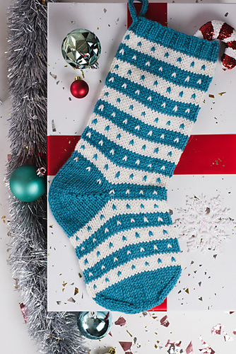 Snow Flurry Stocking