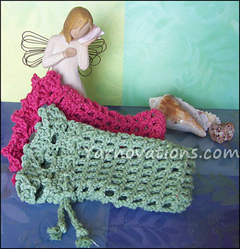 Sachet Filet with Crown Edge Soap Saver