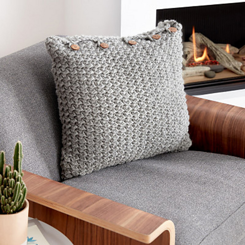 Crunch Stitch Pillow