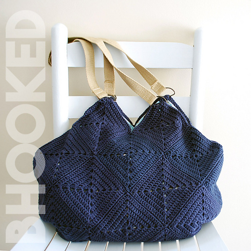 Granny Square Tote
