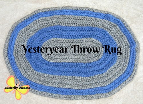 Yesteryear Throw Rug