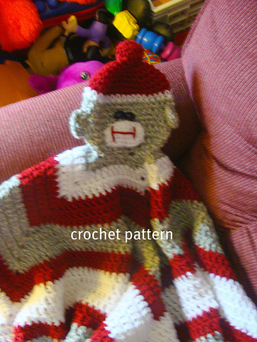 570 Sock Monkey Toy/Blankie