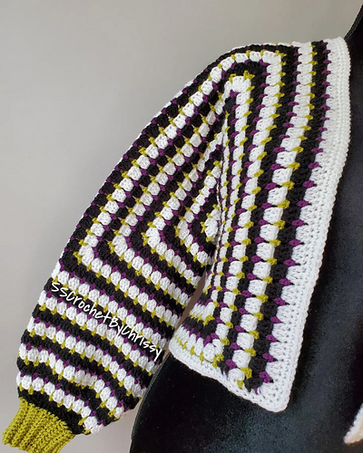 The Block Stitch Cardigan