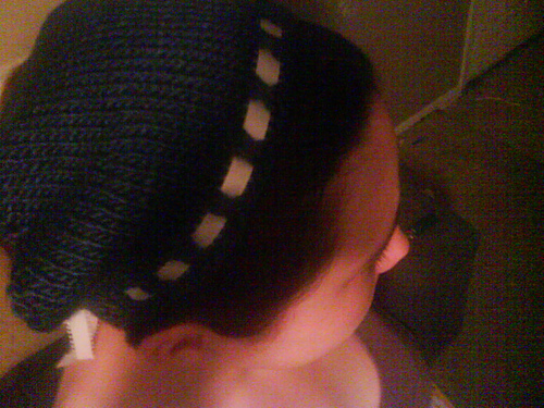 Eyelet Head Scarf