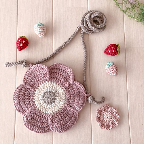 Flower mini bag