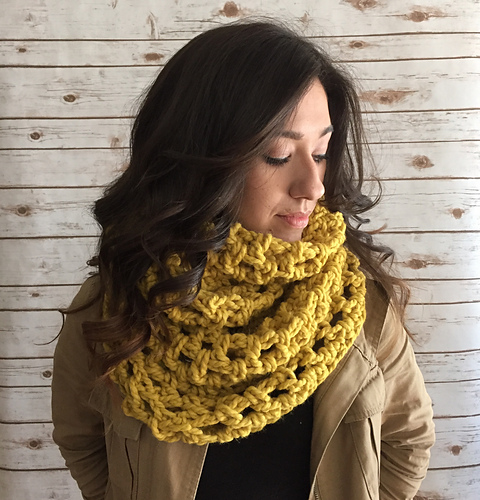 Oversized Infinity Scarf n Cowl