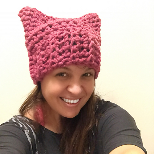 Pink Cat Hat