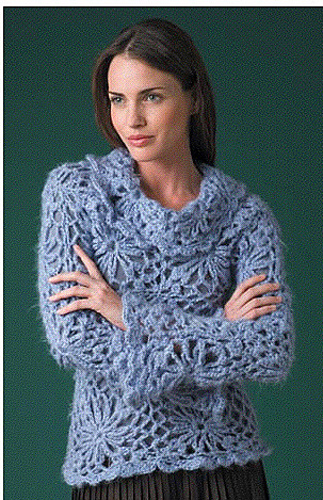 Floral Fantasy Pullover