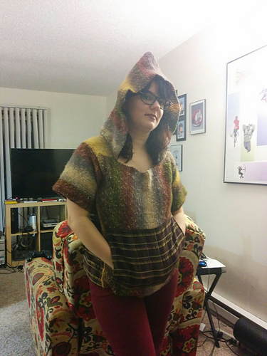 Fabric and Yarn Hoodie