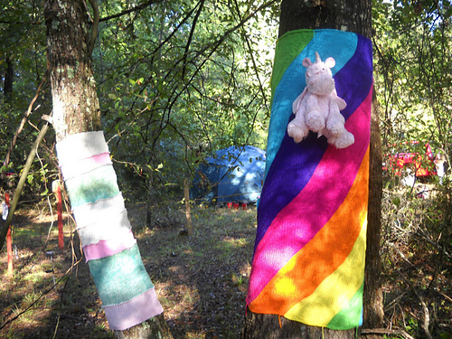 The Big Rainbow Tree Sweater