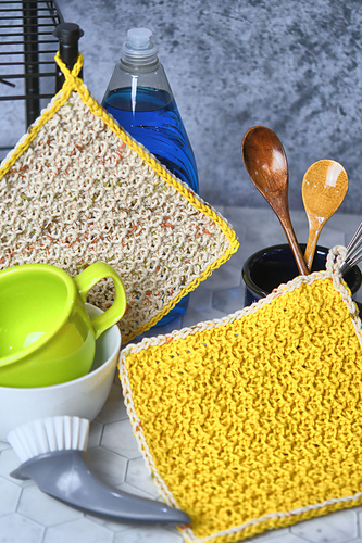 Linen Ridge Dishcloth