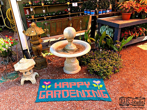 Happy Gardening Rug