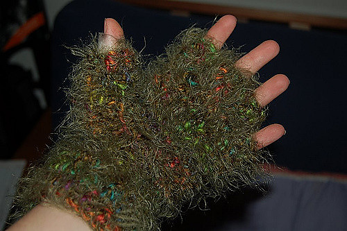 Oscar's Fingerless Gloves