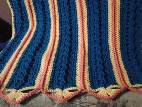 Wrap me in Cables Cuddle Blanket