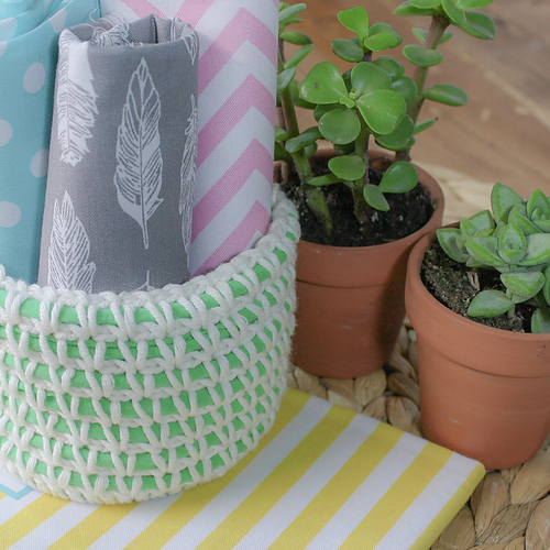 Recycle T-Shirt Basket
