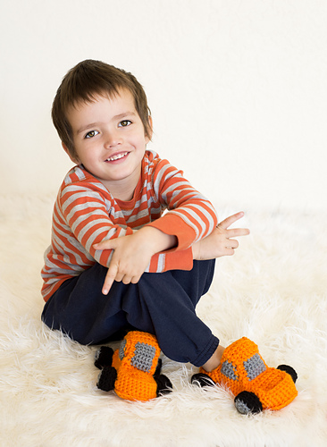 Monster Truck Slippers